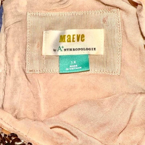 NWOT Anthropologie Maeve Bernadette Sequin Midi Dress - Picture 5 of 5